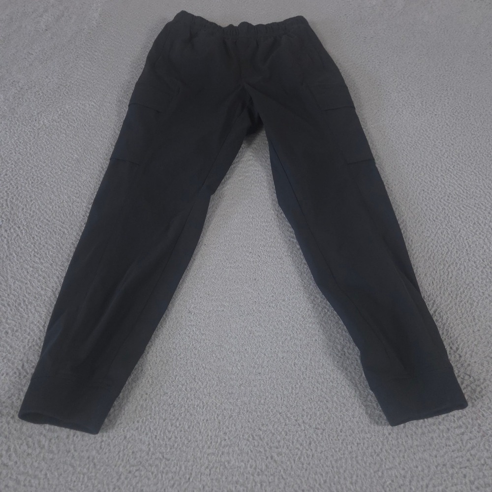 VRST Pants Mens Small Black Limitless Tapered Polyester Cargo Jogger Activewear